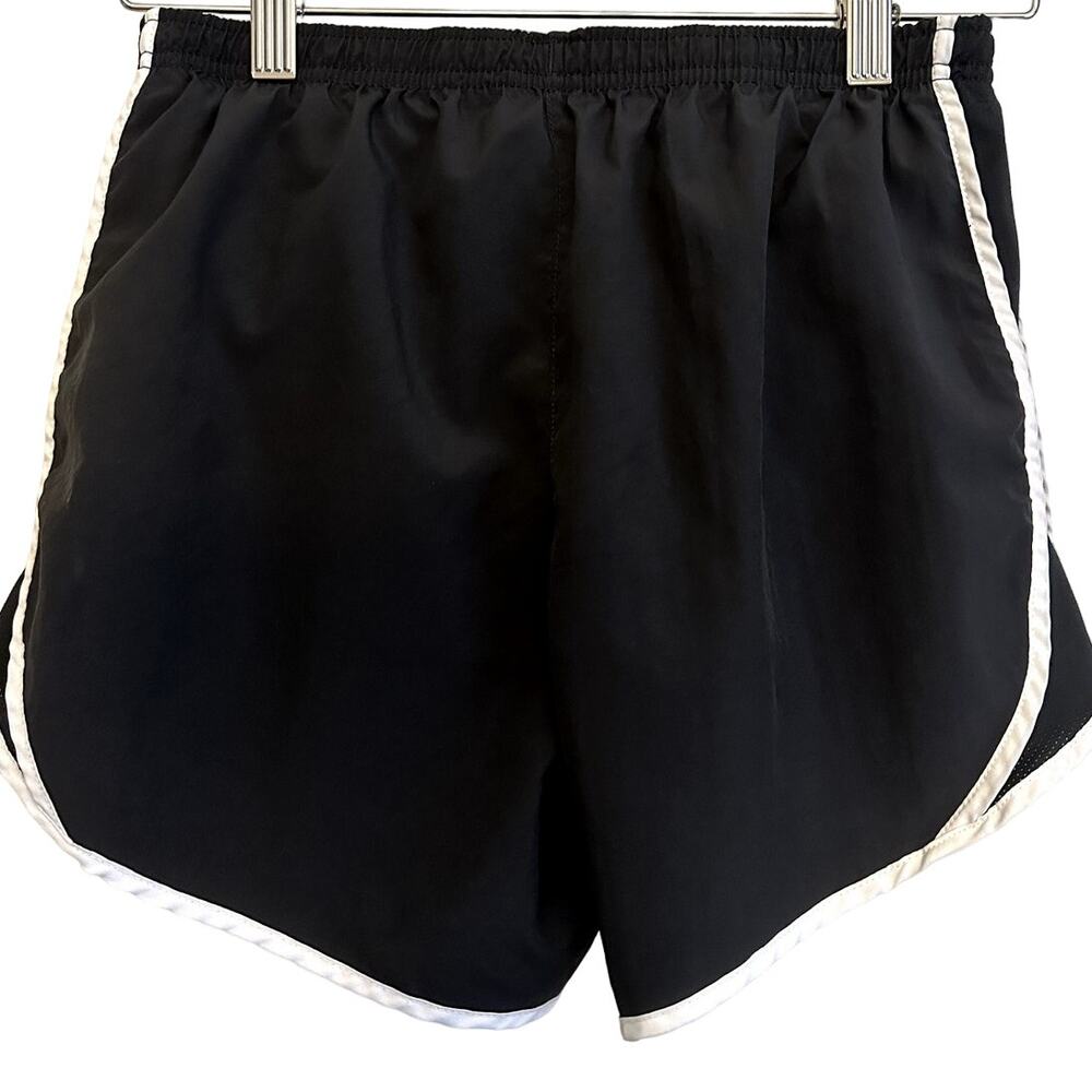 Nike Dri-Fit Girl's XL Black/White Shorts, Built In Liner, Adjustable Waist, EUC - Picture 3 of 6